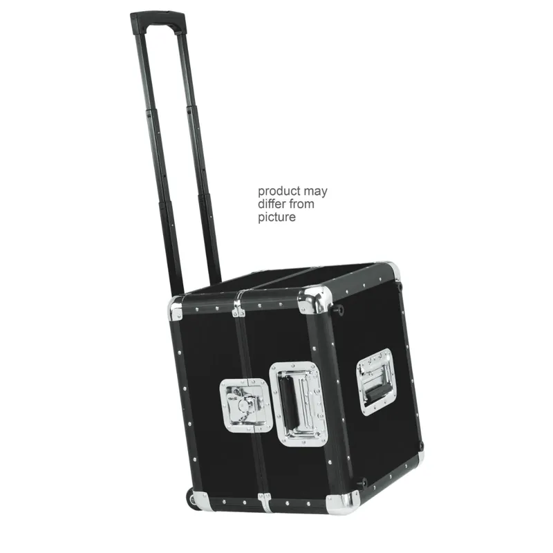 RELOOP 120 Trolley Record Case - Black Free Delivery