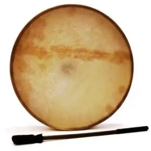 Low Price Groove Masters PercussionFirst Nations Frame Drum, Round - 15''