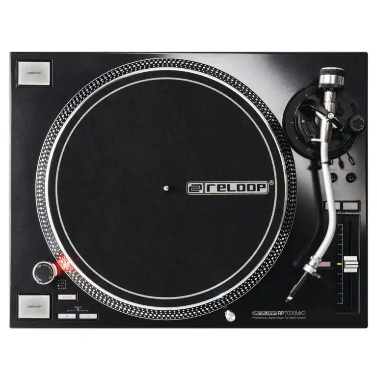 Sale Reloop RP7000 MK2 Black Direct Drive DJ Turntable