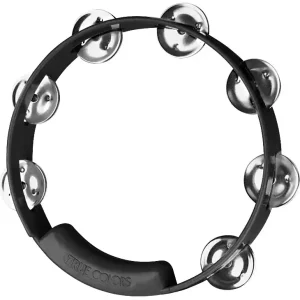 Hassle-Free Returns Rhythm Tech8 Inch True Colours Tambourine Black