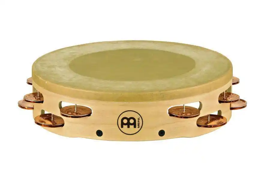 Price Cut MeinlHeaded Artisan Edition Tambourine, 2 Row Hammered/Solid Bronze