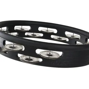 Instant Buy Grover Pro PercussionStudio Pro Tambourine, German Silver, 10'' Double Row
