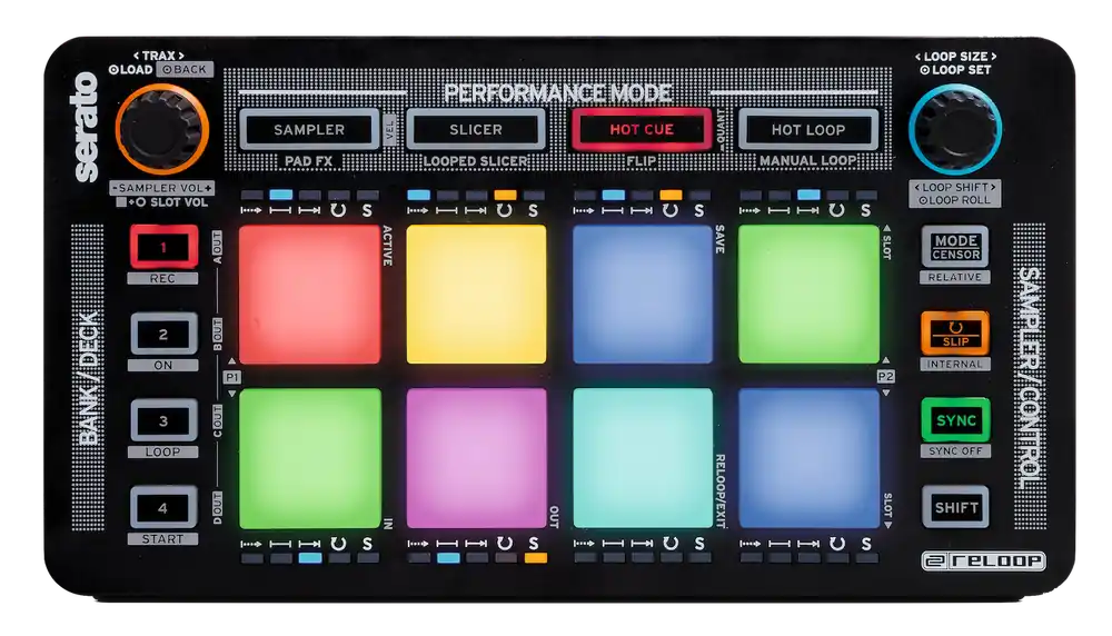 Final Sale RELOOP NEON Modular Drum Pad Controller for Serato DJ