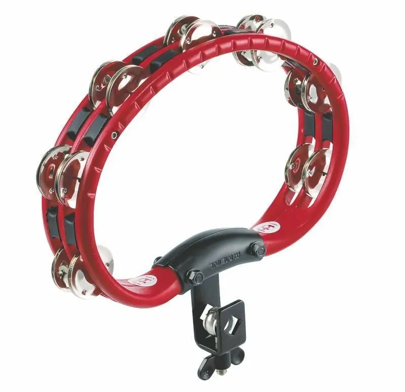 While Supplies Last MeinlMountable Traditional ABS Tambourine - Steel Jingles