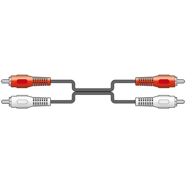AV:LINK 3m Two RCA to Two RCA Audio Lead (112050) Certified