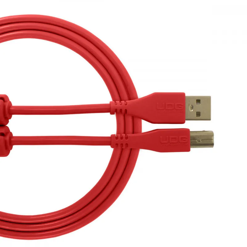 Low Price UDG USB Cable A-B 1m Red U95001RD