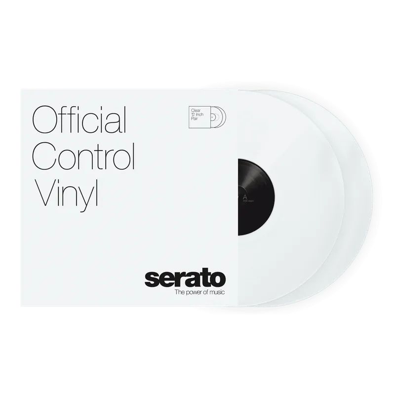 Fresh Stock Serato Performance Series Vinyl Pair - Clear