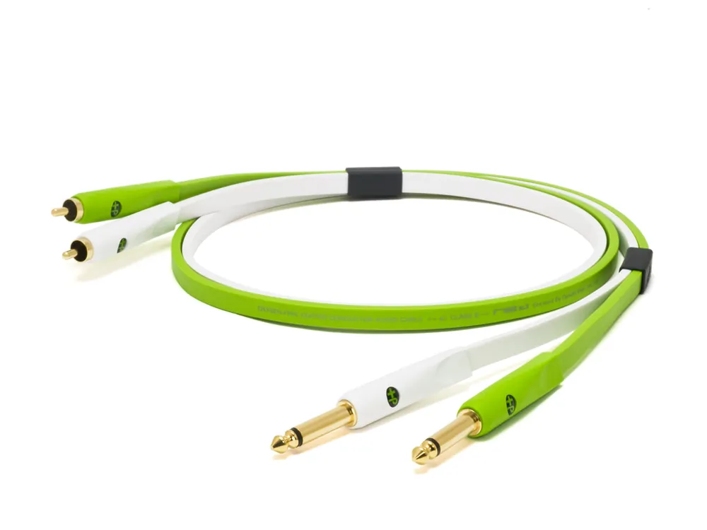 NEO D+ Class B Twin RCA -> Twin TS Cable - 3m Express Delivery