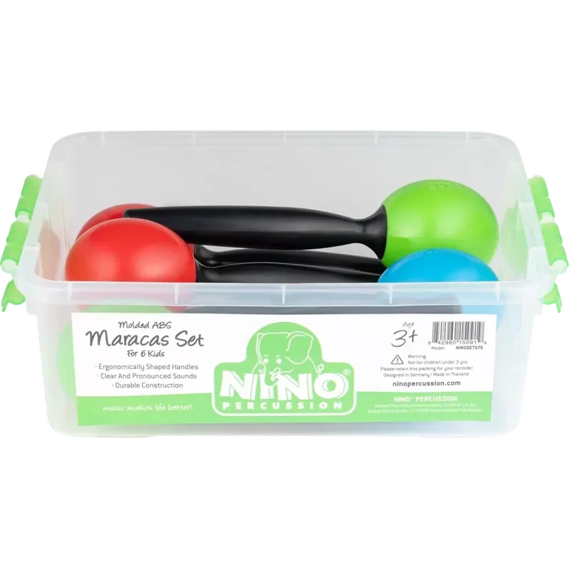 Nino PercussionMolded ABS Maracas Set Bargain