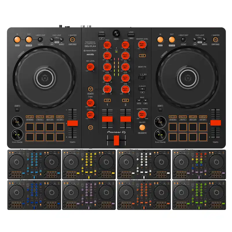 Special Discount PICK&MIXDJ M PACK DJ Knobs & Faders for Pioneer DDJ-FLX4, OMNIS-DUO
