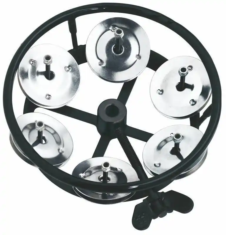 Best Price MeinlProfessional Series HiHat Tambourine - Steel Jingles w/ Striking Edge - 1 Row