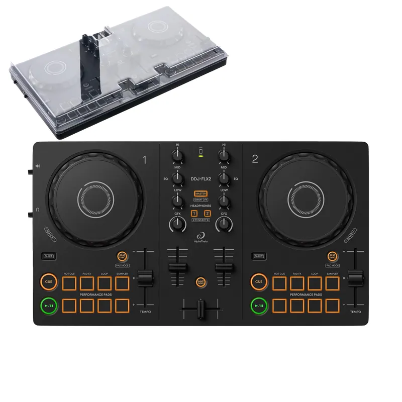 AlphaTheta DDJ-FLX2 + Decksaver Cover Special Discount