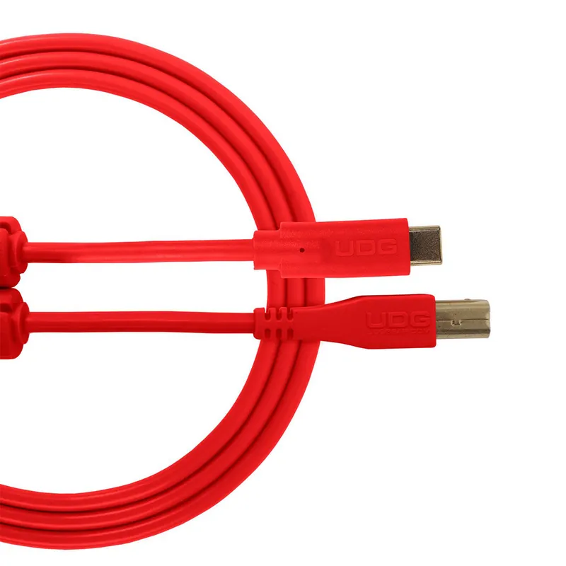 Low Price UDG USB Cable C-B 1.5m Red U96001RD