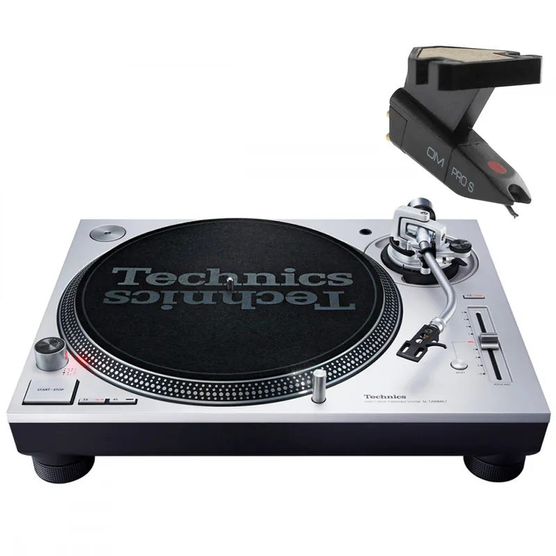 Markdown Technics SL1200 MK7 Turntable + OM PROS Cartridge