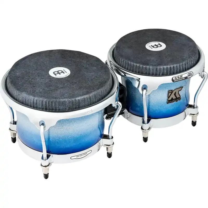 MeinlWilliam ''Kachiro'' Thompson Signature Fiberglass Bongos - Electric Sky Same Day Shipping