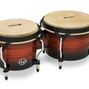 Best Price Latin PercussionMatador Custom Bongos - Siam Oak in Vintage Sunburst Finish
