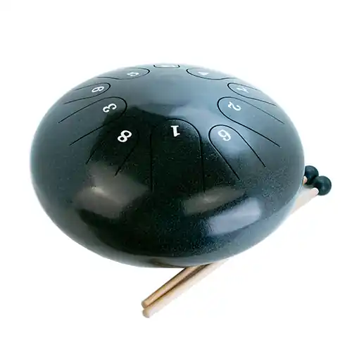Hassle-Free Returns Artisan Instruments10-Note Singing Steel Drum, D Major - Northern Lights