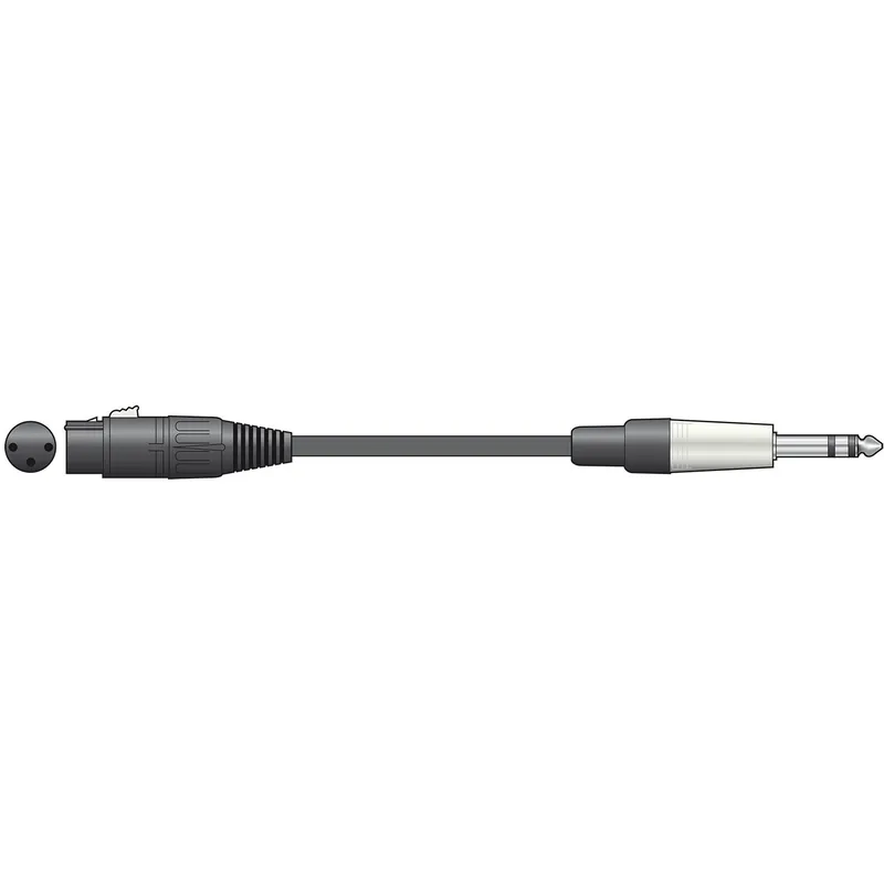 Cheap AVSL XLR Female To 6.3mm Balanced Jack Cable - 6m (190262)