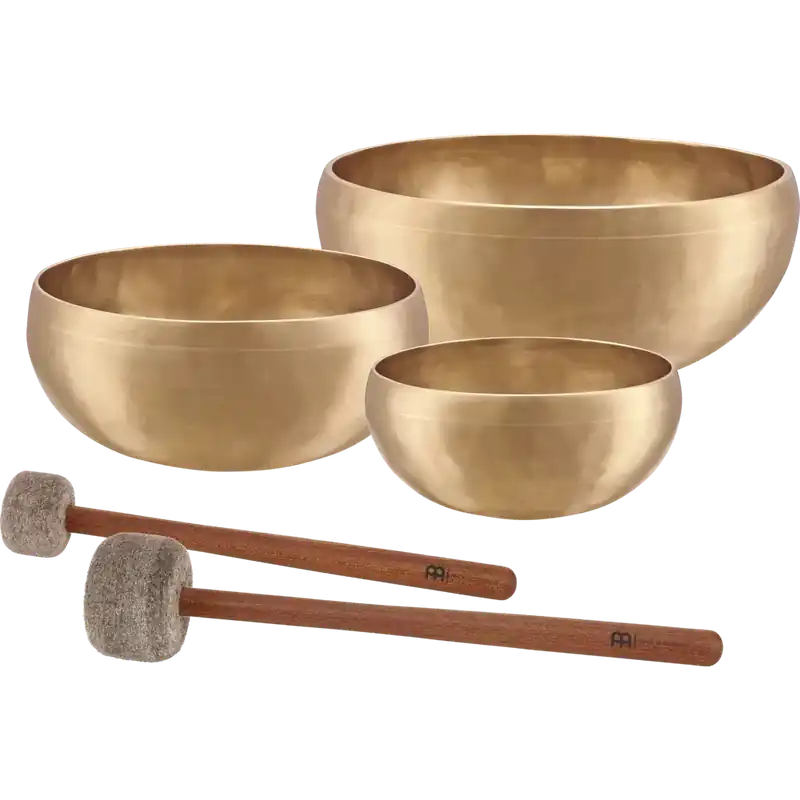 Top Rated Meinl3-Piece Cosmos Therapy Series Singing Bowl Set - 800,1000,2000 G