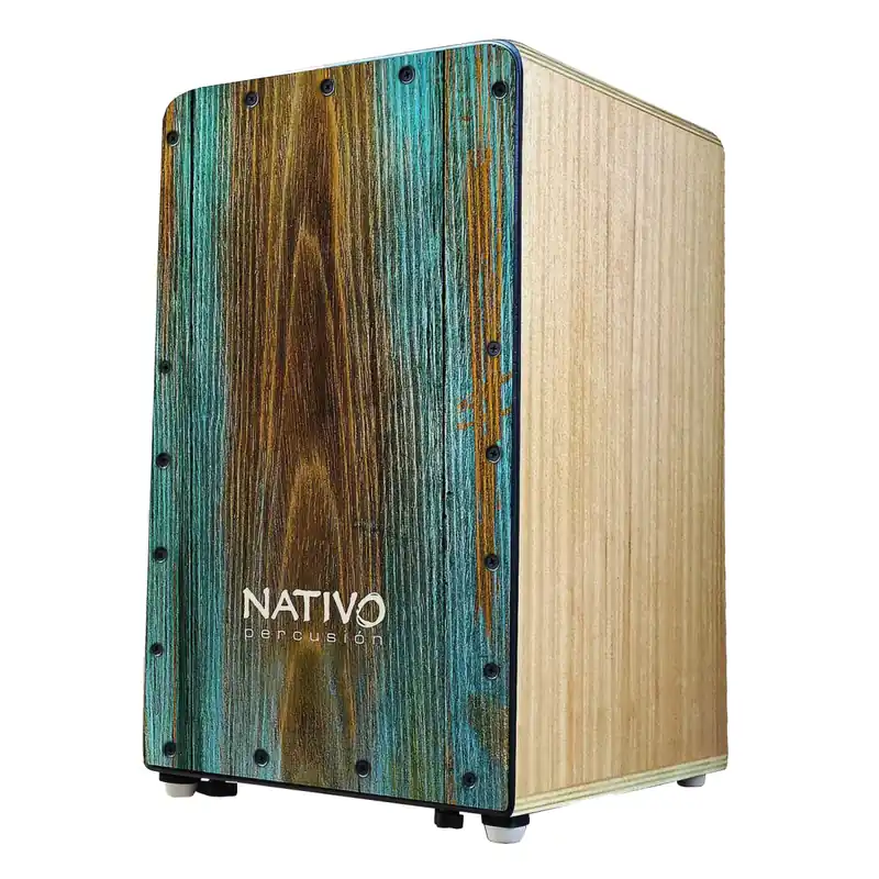 Nativo PercusionStudio Cajon with Adjustable Snare - Syrah Affordable