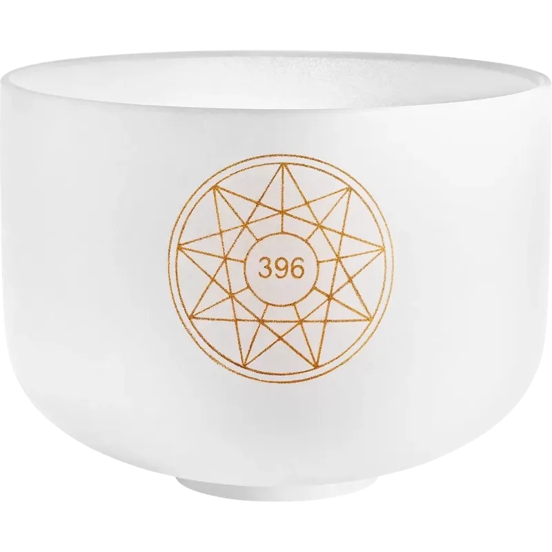 Wholesale Meinl10'' Solfeggio Crystal Singing Bowl - UT 396 Hz