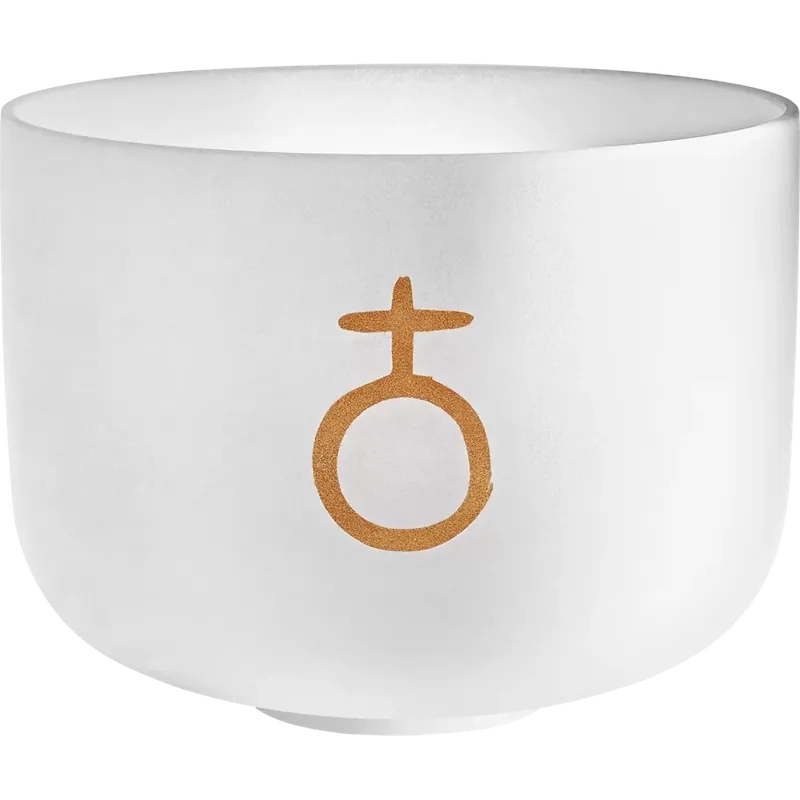 Meinl12'' Planetary Tuned Crystal Singing Bowl - Earth Year/OM Special Offer
