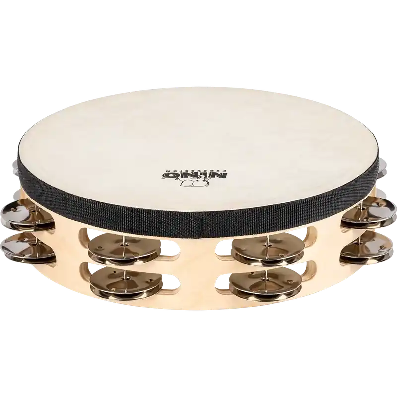 Nino PercussionDouble Row Headed Wood Tambourine - 8'' Place Order