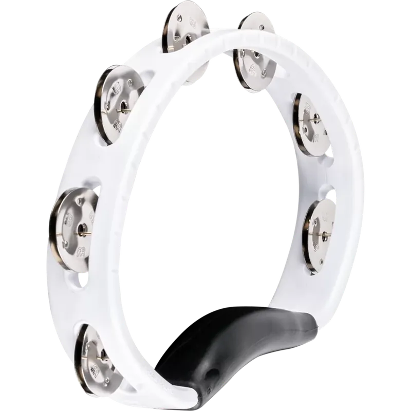 MeinlHeadliner Single Row ABS Tambourine - White Flash Sale