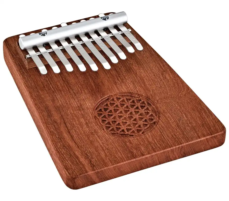MeinlSonic Energy 10 Note Kalimba with Flower of Life Relief Original