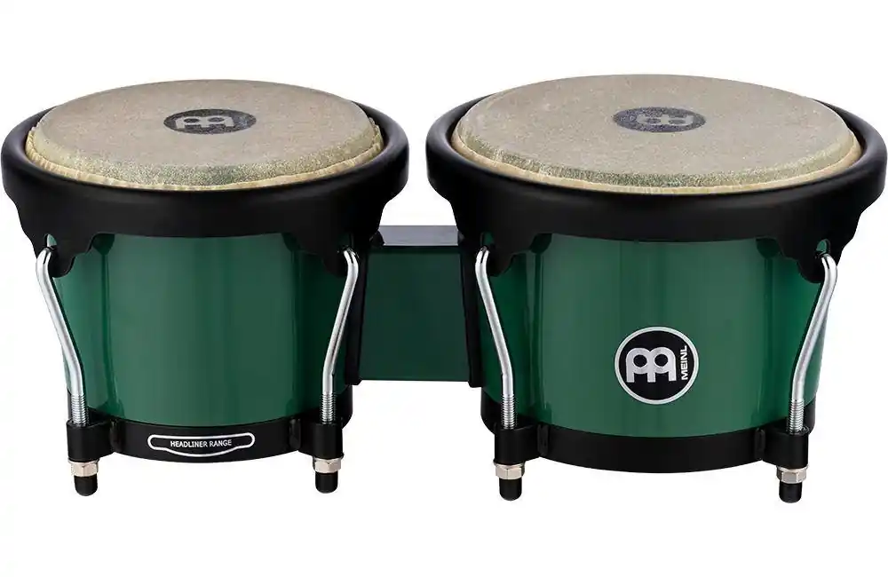 MeinlHeadliner Series Bongos, Forest Green Reduced Price