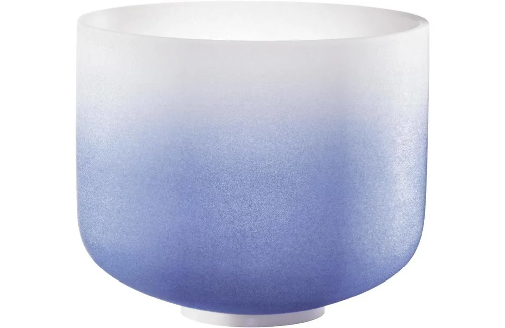 MeinlSonic Energy Colour-Frosted Crystal Singing Bowl, 9'' Certified