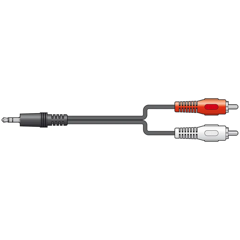 AV:LINK3.5mm Stereo Minijack to RCA Cable 3m (112108) No Minimum Order