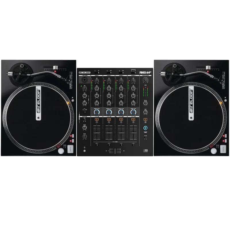Fresh Stock Reloop RP2000 USB MK2 + RMX-44 BT Bundle