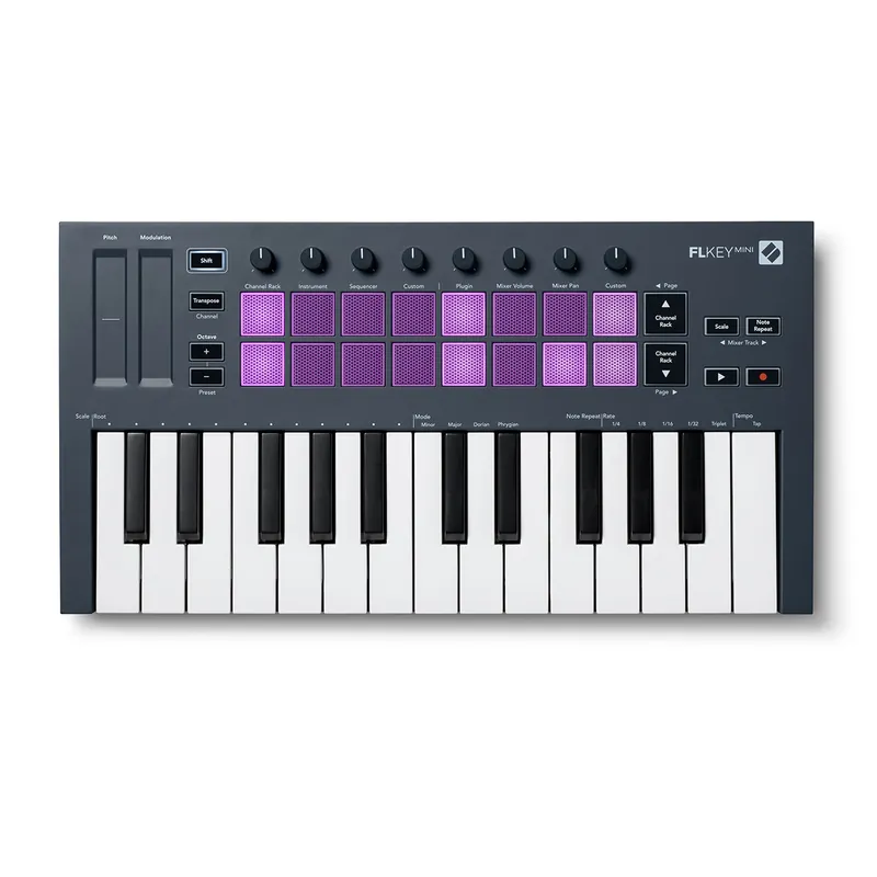 Cheap Novation FLKey Mini Compact MIDI Keyboard For FL-Studio