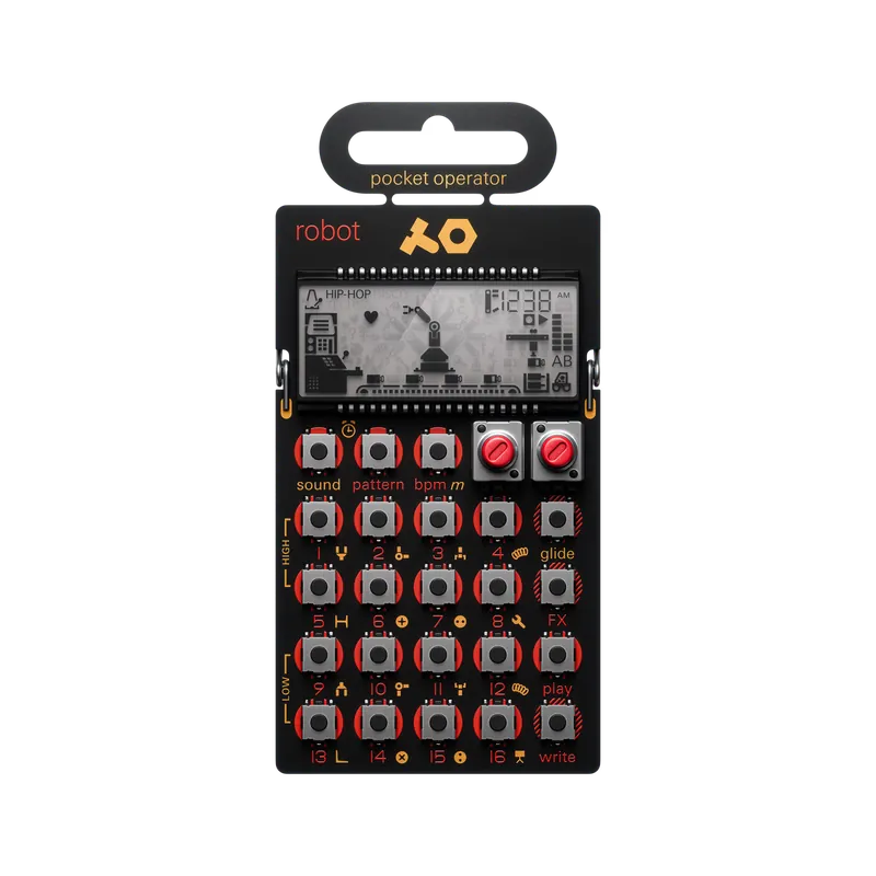 Free Delivery Teenage Engineering PO-28 Robot Pocket Operator Synthesizer & Sequencer