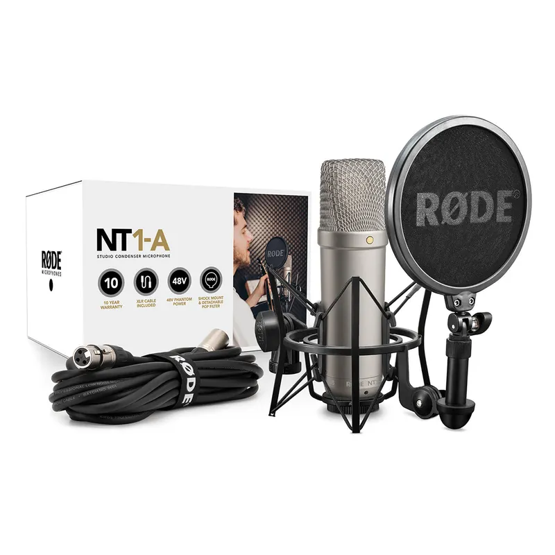 Editor’s Pick RODE NT1A Vocal Recording Package