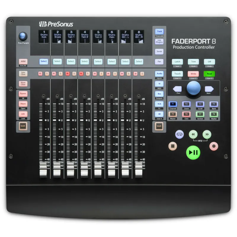 Worldwide Shipping Presonus Faderport 8 DAW Mix Production Controller