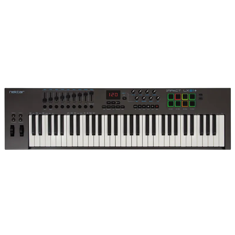 Nektar Impact LX61+ 61 Key USB MIDI Keyboard Hassle-Free Returns