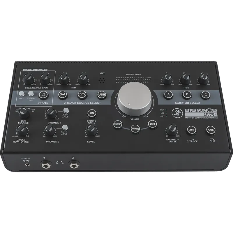 Bargain Mackie Big Knob Studio+ Monitor Controller & 2x4 USB Audio Interface