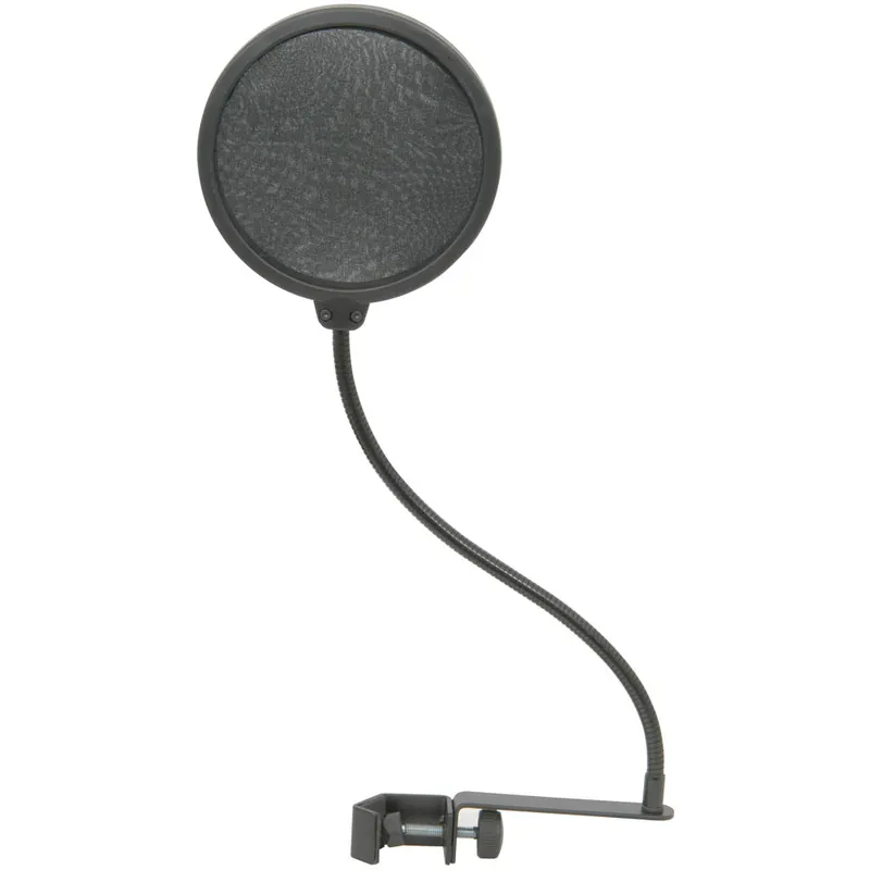 Citronic 5" Dual Pop Filter With Flexible Gooseneck Connection (188004) Certified