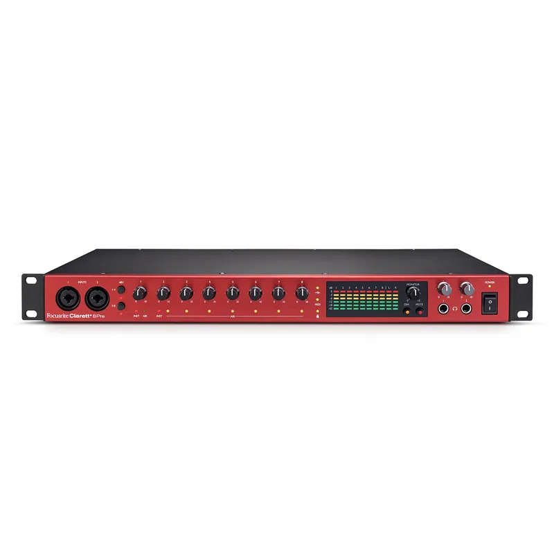 Limited Offer Focusrite Clarett+ 8Pre USB Audio Interface