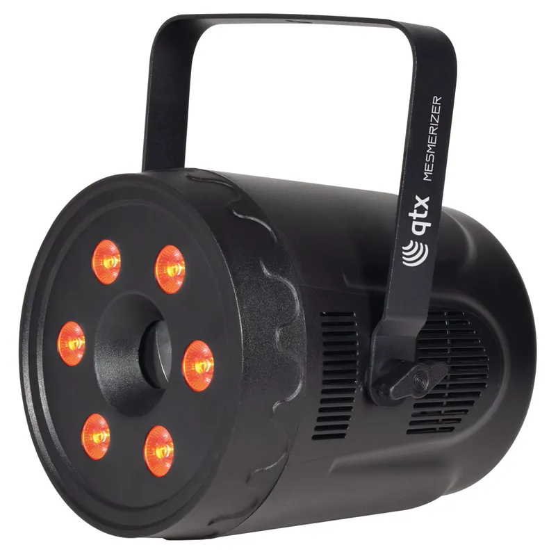 QTX Mesmerizer: 3D Animation Laser With Led Par Lights (152745) Worldwide Shipping