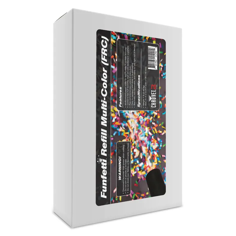 Modern Chauvet Funfetti Shot Refill - Colour