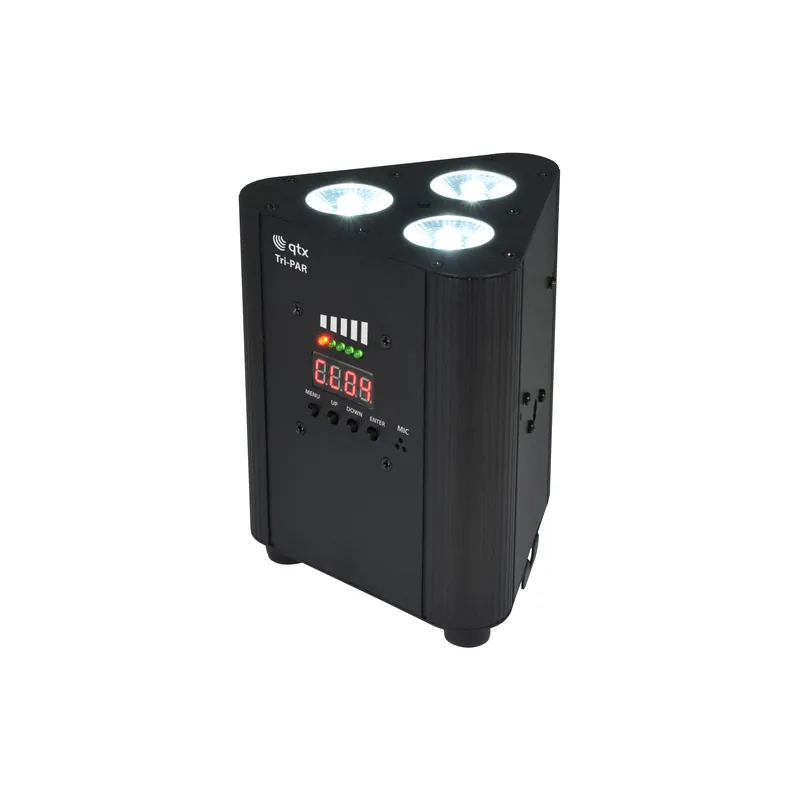QTX Tri-PAR: Rechargeable Triple PAR Uplighter (154047) Hot Picks