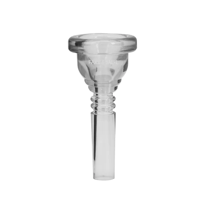 FaxxBass Trombone Clear Plastic Mouthpiece - 6.5AL Free Delivery