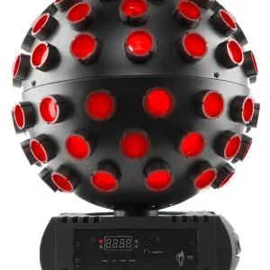 In Demand Chauvet DJ Rotosphere Q3 Mirror Ball Simulator With High-Power Quad-Color LED