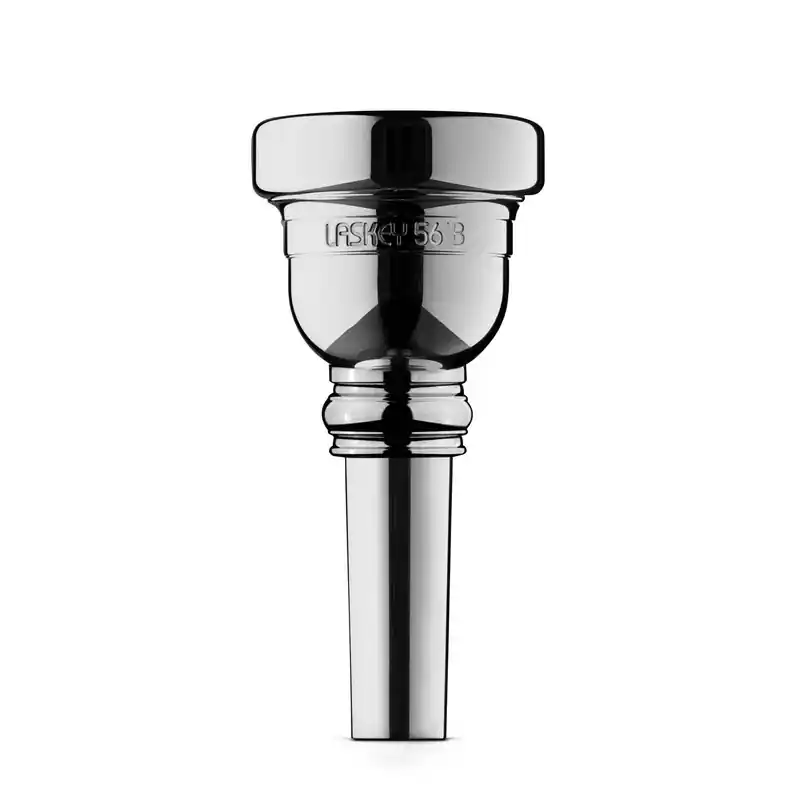 LaskeySilver-Plated Rejano Iberia Trombone Mouthpiece - 56IB, Large Shank Reduced Price