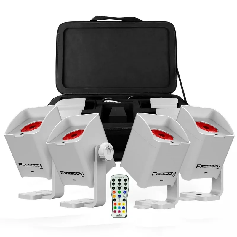 Chauvet Freedom H1 Wireless LED Wash System (White) Handmade