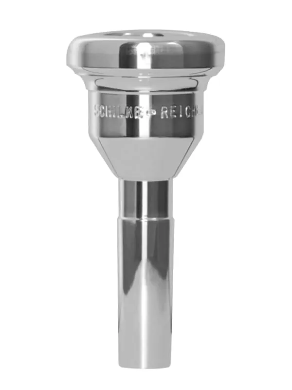 Premium SchilkeSignature Series Reichenbach Bass Trombone Mouthpiece - Silver-Plated
