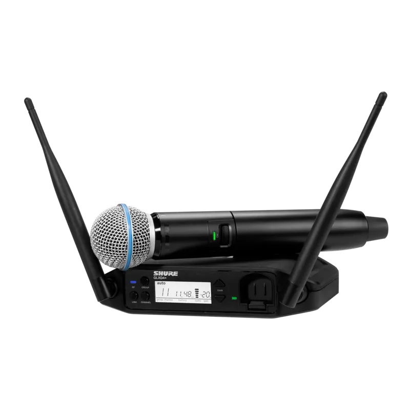 Save Now Shure GLXD24+UK/B58-Z4 GLX-D+ Wireless Beta 58A Handheld System